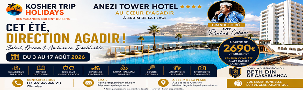 Kosher Trip été